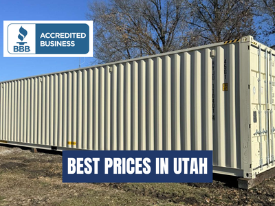 New One Trip Shipping Container 20ft 40ft – Utah – Ready to Deliver