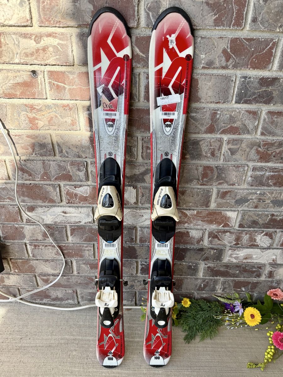 100 cm K2 Strike Jr Junior downhill skis