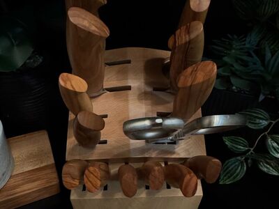 CangShan OLIV Series 15-Piece Knife Block Set