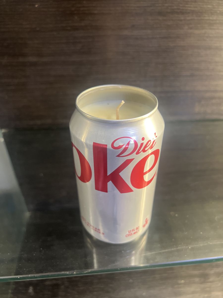 Diet Coke candle