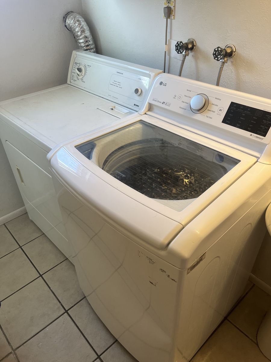 LG Washer and kenmore dryer