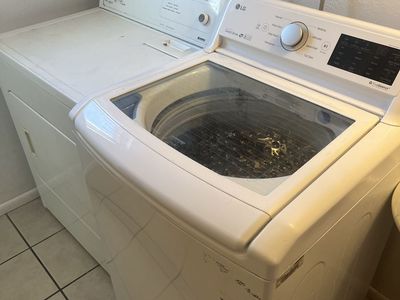 LG Washer and kenmore dryer