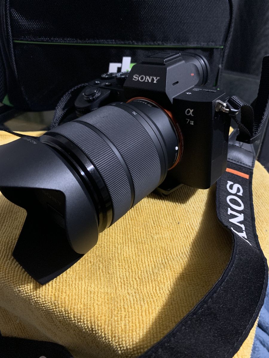 Sony 7aiii Camera