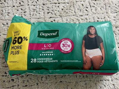 Women's Depend Underwear