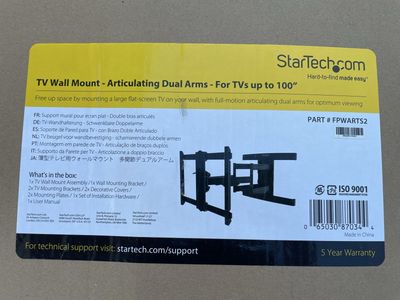 Articulating Mount for TVs up to 100”