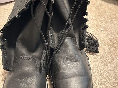 Men’s New Military Boots Size 15
