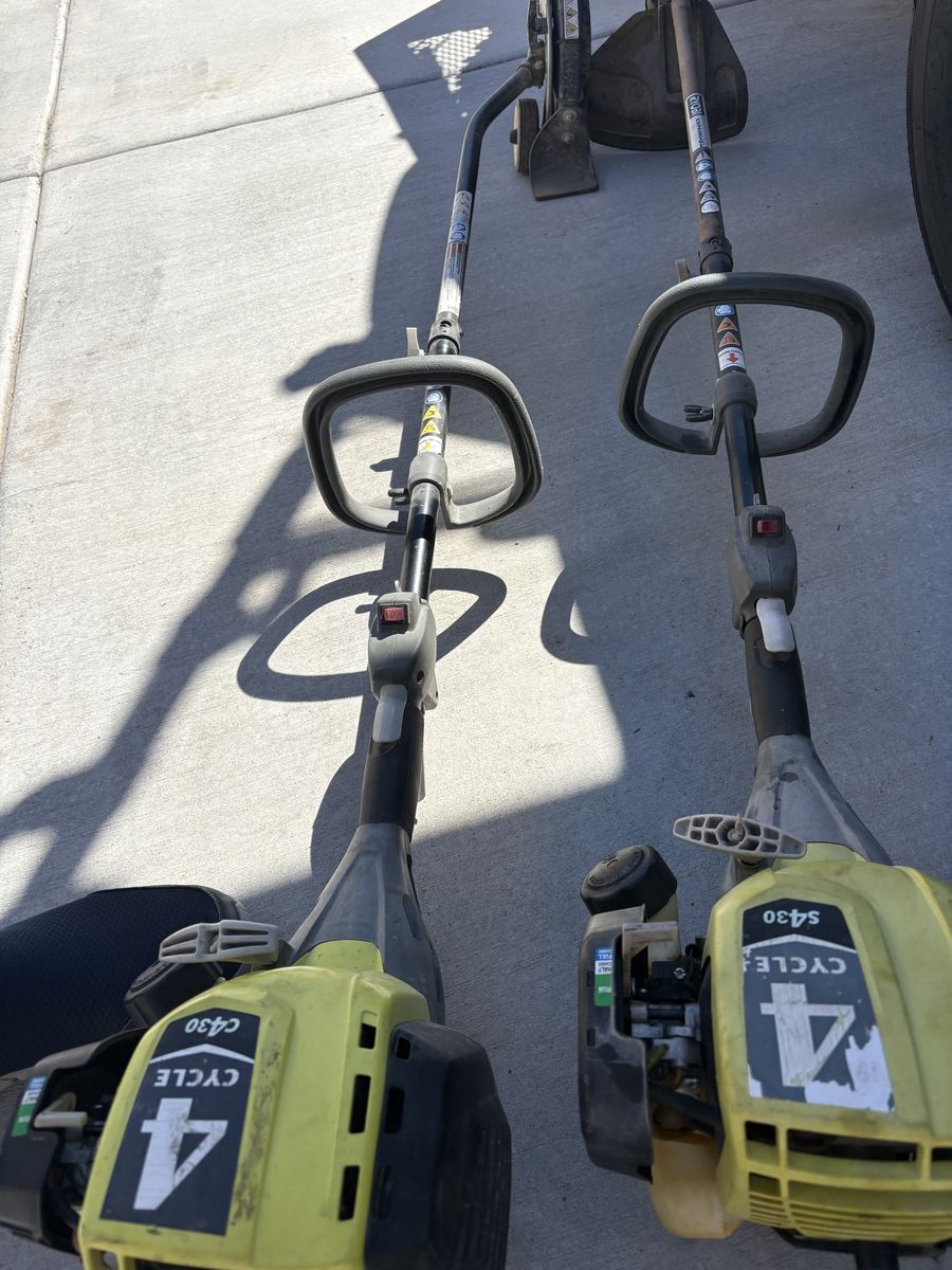 RYOBI Weedeater & Edger ( 4 cycle both of them )