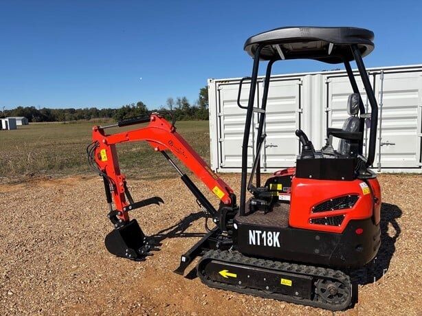This is a New Diesel NT18K Mini Excavator