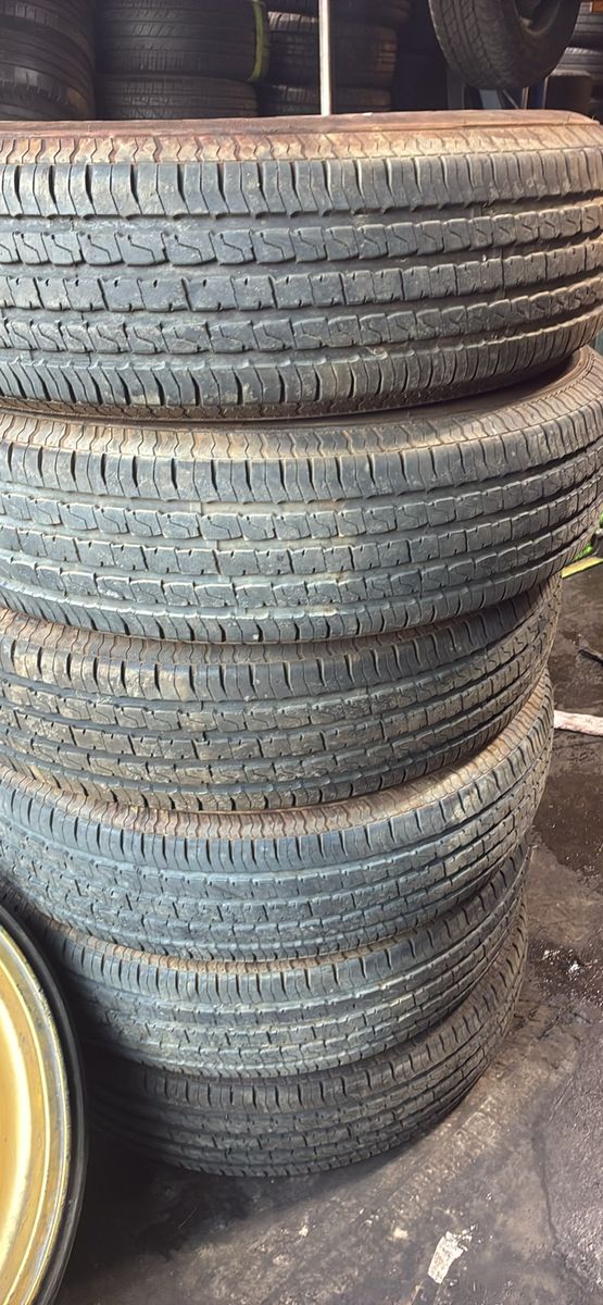 National ST235/80R16 Trailer Tires - Set of 6 tires good condition 