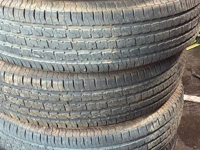 National ST235/80R16 Trailer Tires - Set of 6 tires good condition