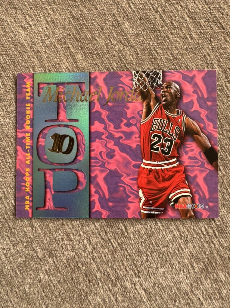 1995 NBA Hoops Michael Jordan Top 10