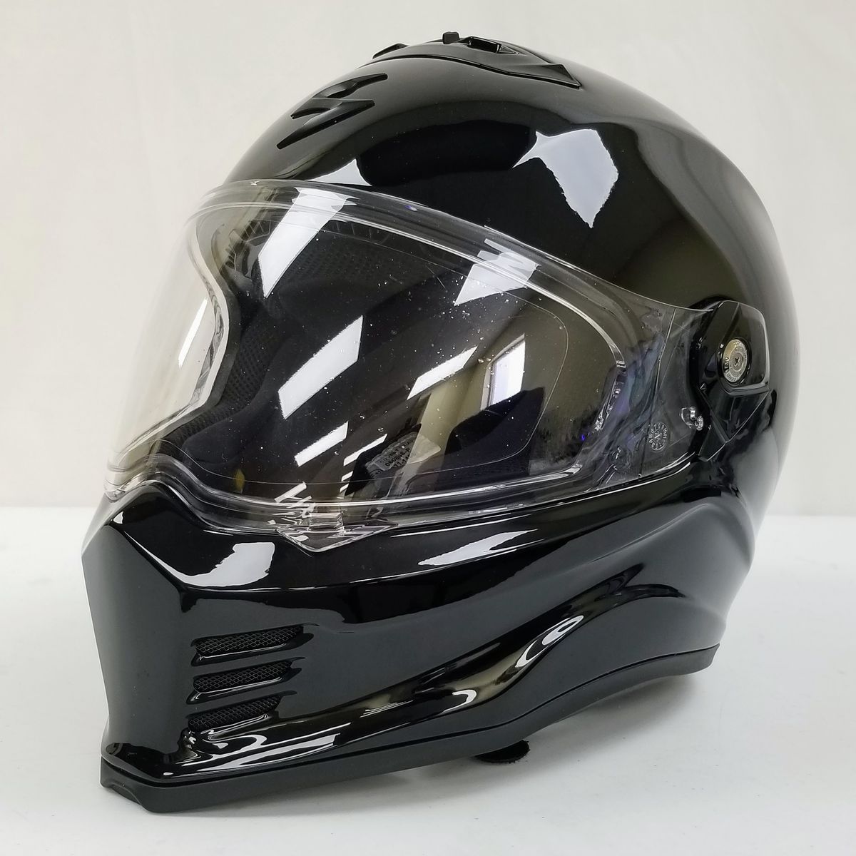 Scorpion Covert Fx Full Face Helmet (Gloss Black, Medium) (75-2268M-L-R3-S4)