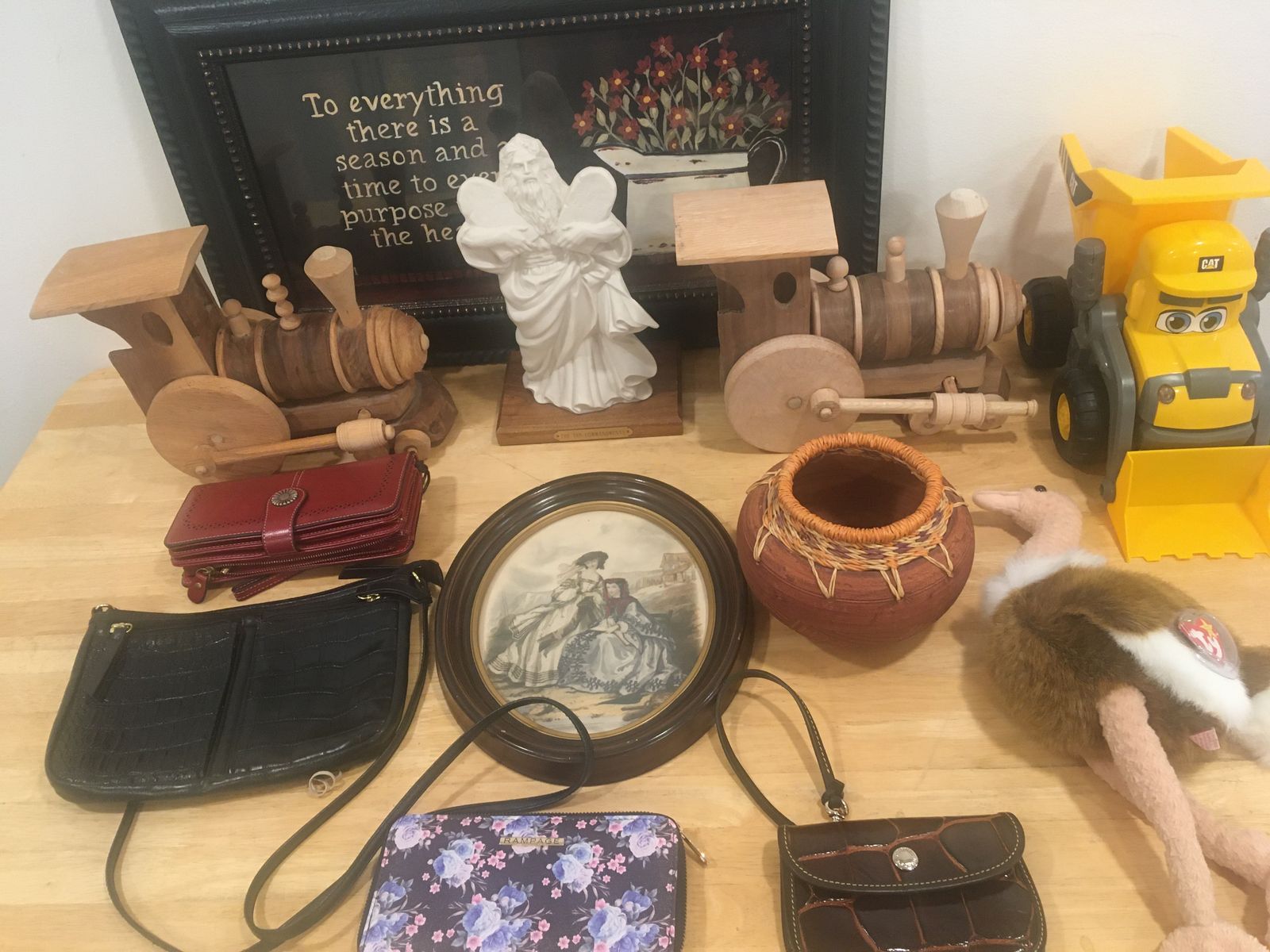 Assorted Home Decor, Toys, and Accessories Lot