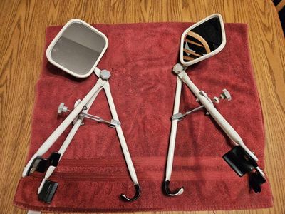 Clamp-On Vintage Tow Mirrors