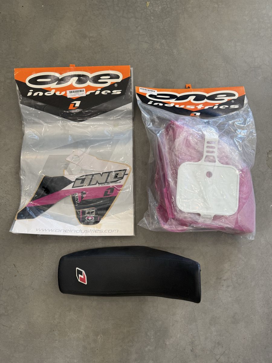 New Honda CRF 50 Plastic Kit with Decals and Seat