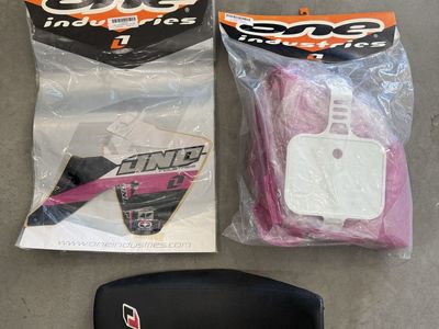 New Honda CRF 50 Plastic Kit with Decals and Seat