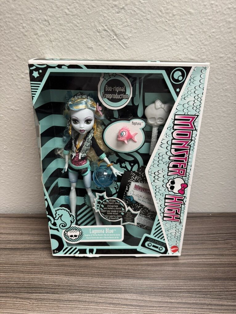 Monster High Lagoona Blue Doll - Reproduction