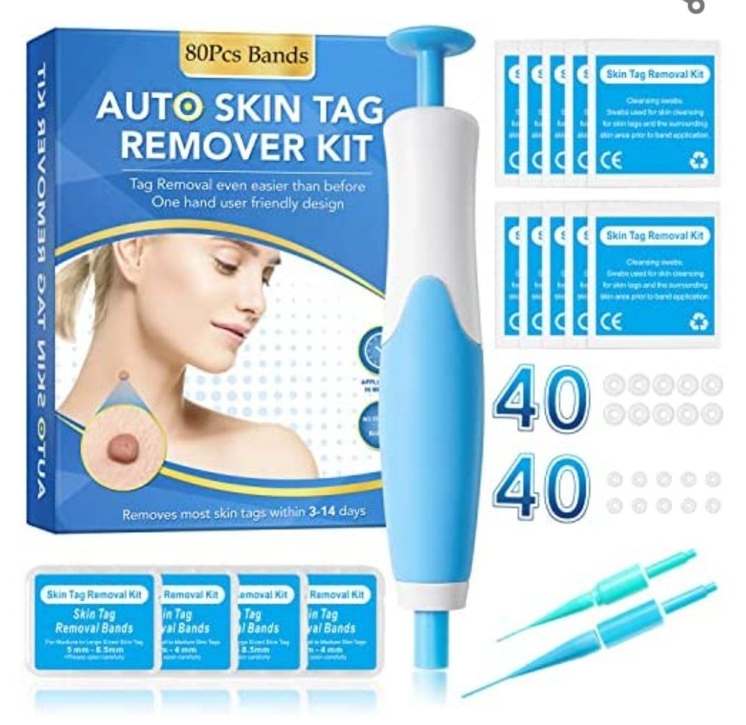 Auto Skin Tag Remover Kit - Easy, Painless Removal for Most Skin Tags