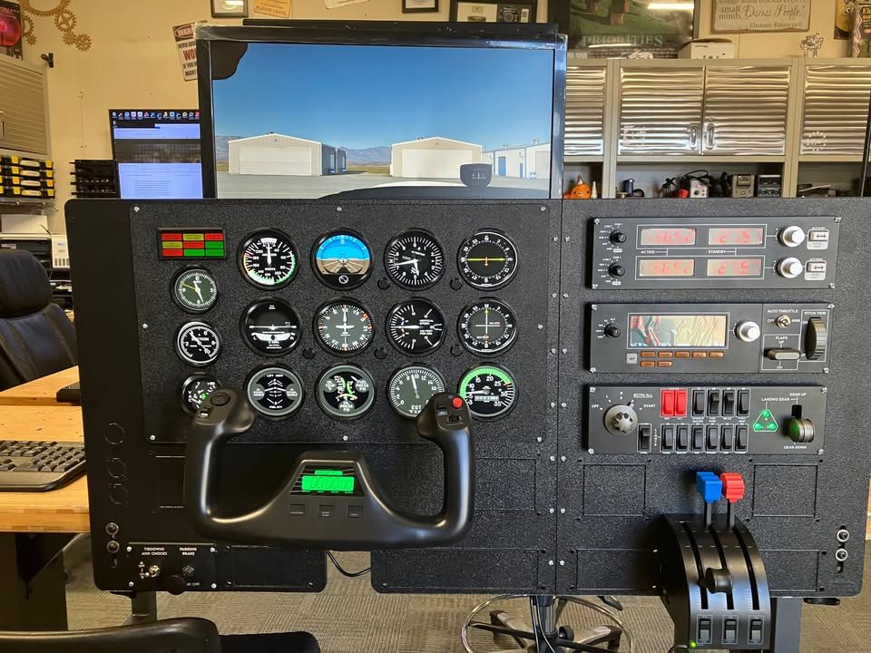 Logitech Based Flight Simulator - Ready to Fly | X-Plane & MSFS Compatible - $1,200