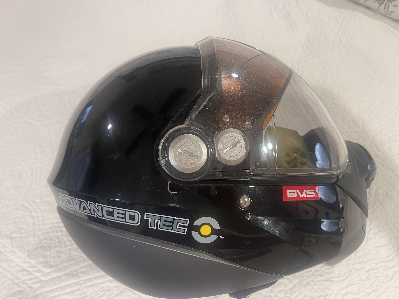 BRP ADVANCED TEC BV2S SNOWMOBILE HELMET/ MUST SELL NEED ROOM!
