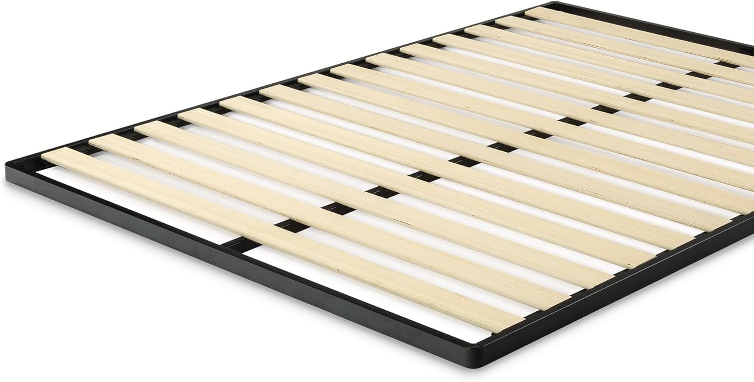 Zinus Deepak Easy Assembly Wood Slat 1.6 Inch Bunkie Board, Bed Slat Replacement, King