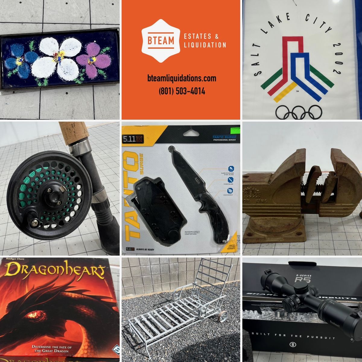 Online Estate Auction BTeam Centerville Warehouse Sunday April 19, 2026 Antiques, Collectables, Furniture, Vintage...