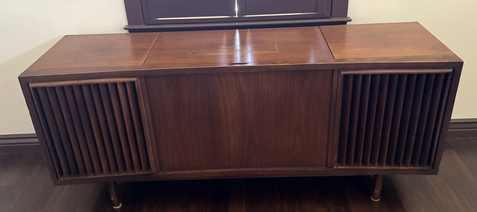 Mid century modern RCA victor Annapolis stereo console