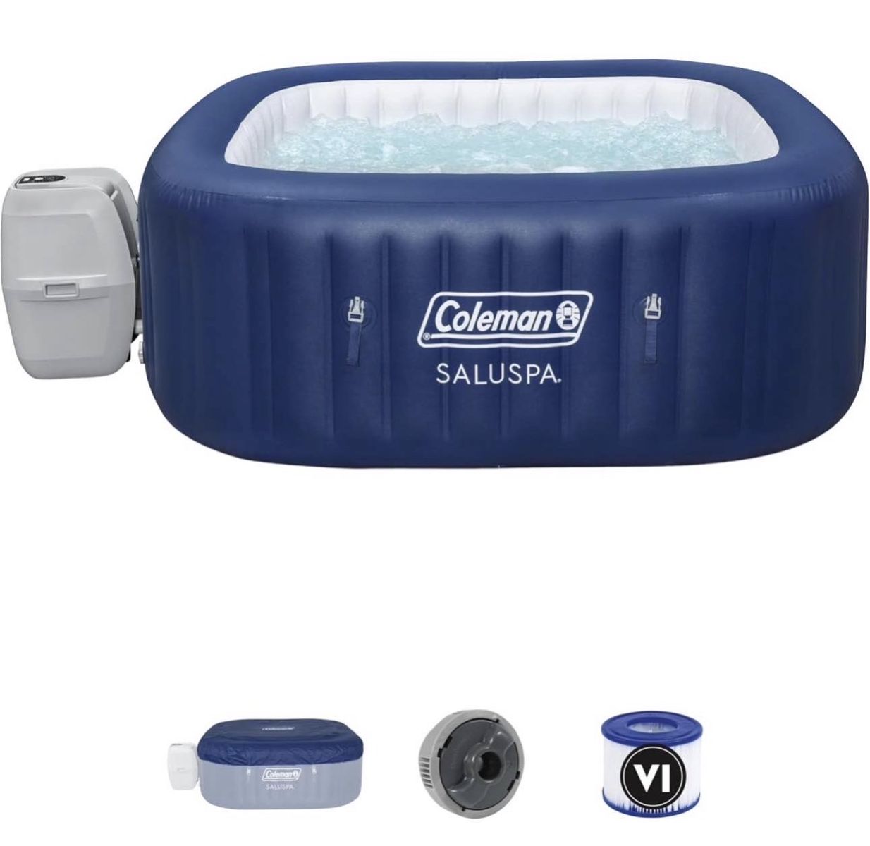 Coleman SaluSpa Atlantis AirJet 4 to 6 Person NEW
