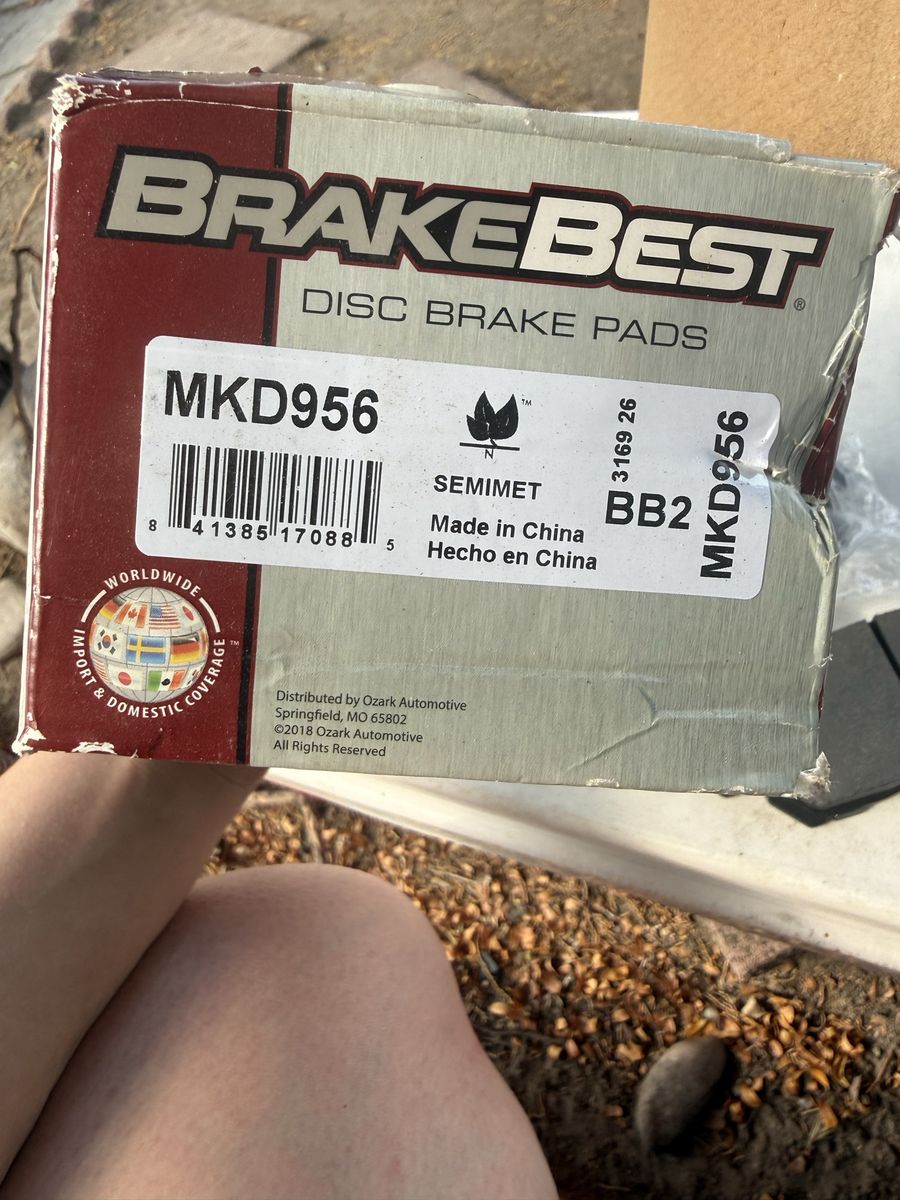 BrakeBest Brake Pads - New in Box