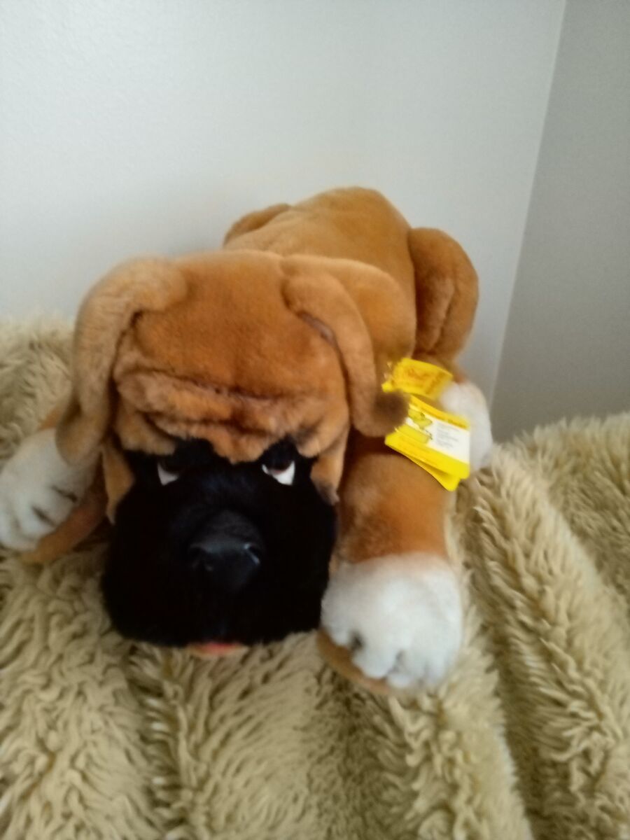 Steiff German boxer large