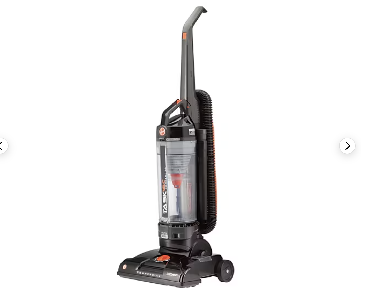 Brand new Hoover Commercial TaskVac Upright Vacuum, Bagless, Black (CH53010)