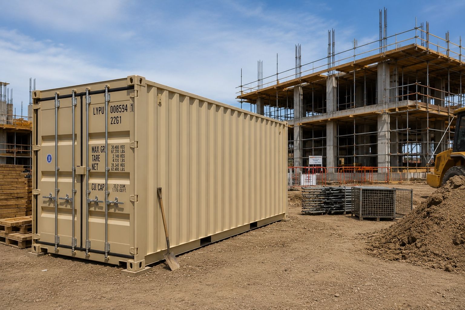 20’ Shipping Container for Sale | One Trip Conex Box | Contractor Storage