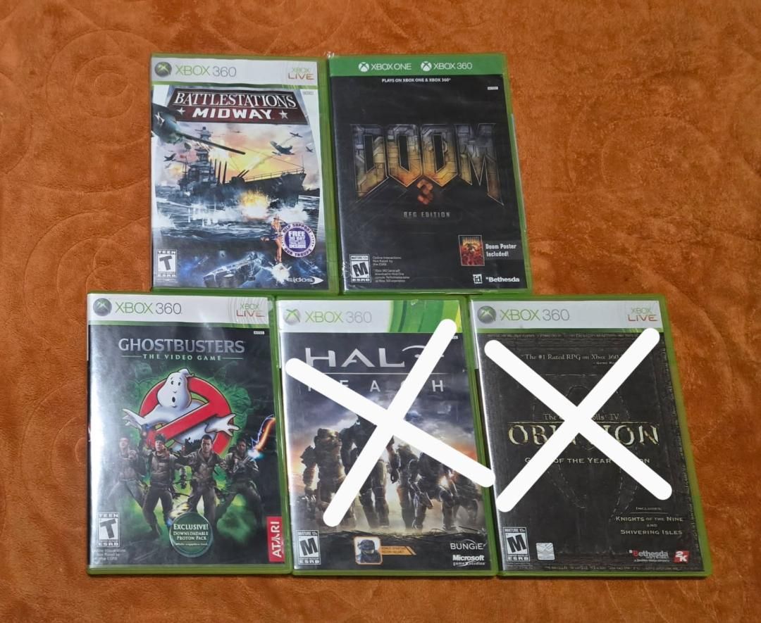 Xbox 360 games $5 each including Doom 3! Trades considered!