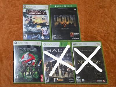 Xbox 360 games $5 each including Doom 3! Trades considered!