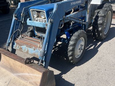 Ford 4x4 loader power steering