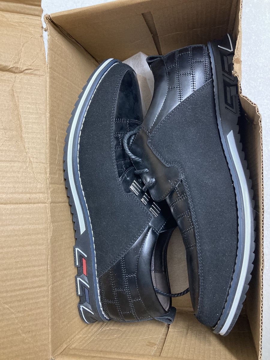 NEW Gatsby Oxford Derby Orthopedic mens black leather dress shoes!