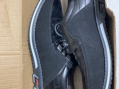 NEW Gatsby Oxford Derby Orthopedic mens black leather dress shoes!