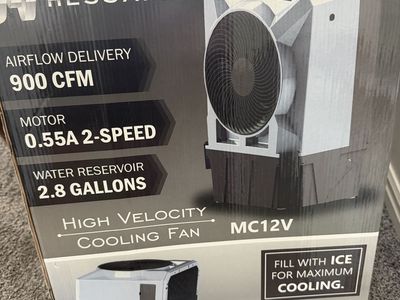 Hessaire 900 cfm cooling fan.