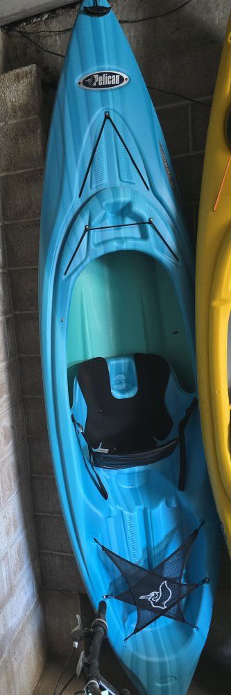 Pelican Trailblazer 100 NXT Kayak - Blue, 10ft, Sit-in Recreational Kayak