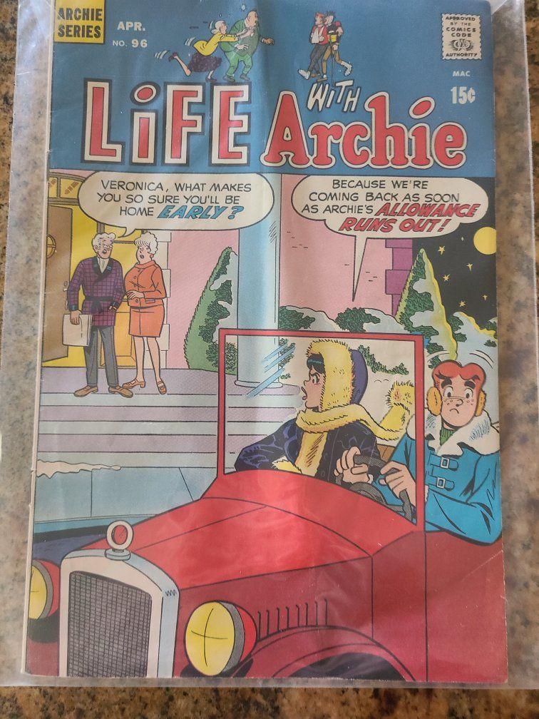 Life With Archie Comic Book No. 96 April 15 Cent Vintage Issue