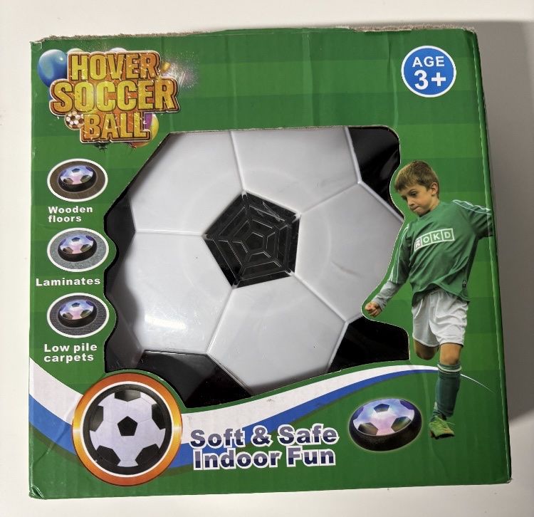 Stomp Sports Hover Soccer Ball - Indoor Fun for Ages 3+
