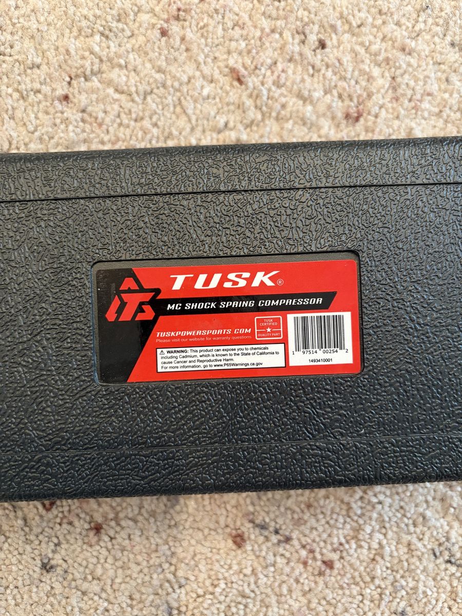 Tusk Motorcycle Shock Spring Compressor Tool Kit