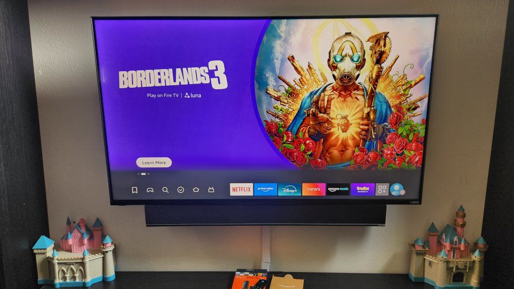 55" 4K TV + Fire stick 4K max with Soundbar and Su