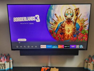 55" 4K TV + Fire stick 4K max with Soundbar