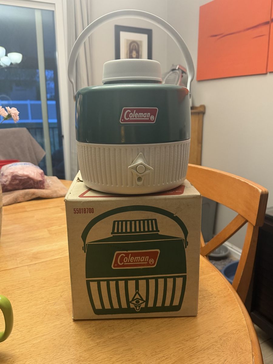 Cool Coleman thermos jug
