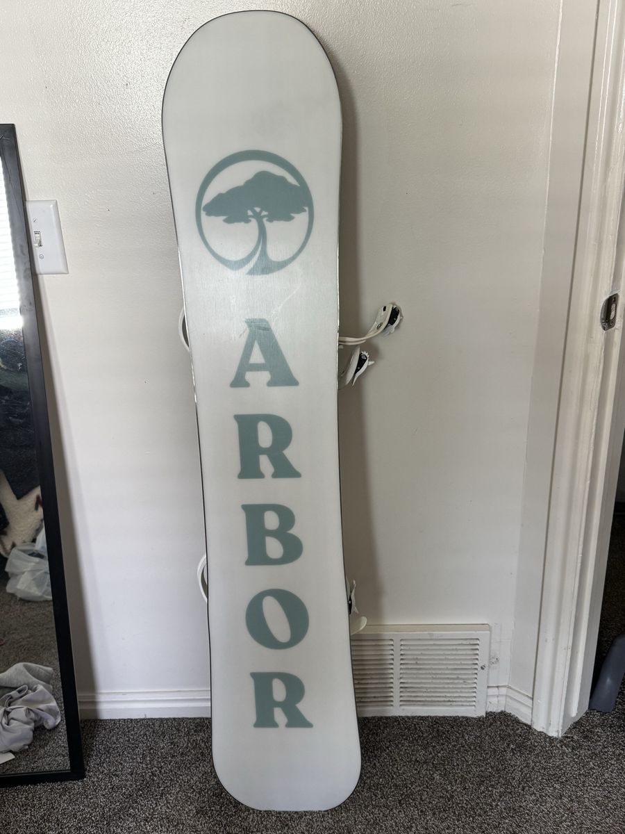 Like New Snowboard And Boots