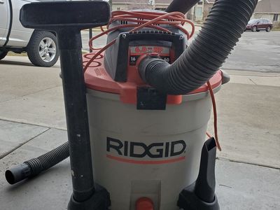 Ridgid Shop Vac Vacuum 16 Gal - 6.0 Peak Power