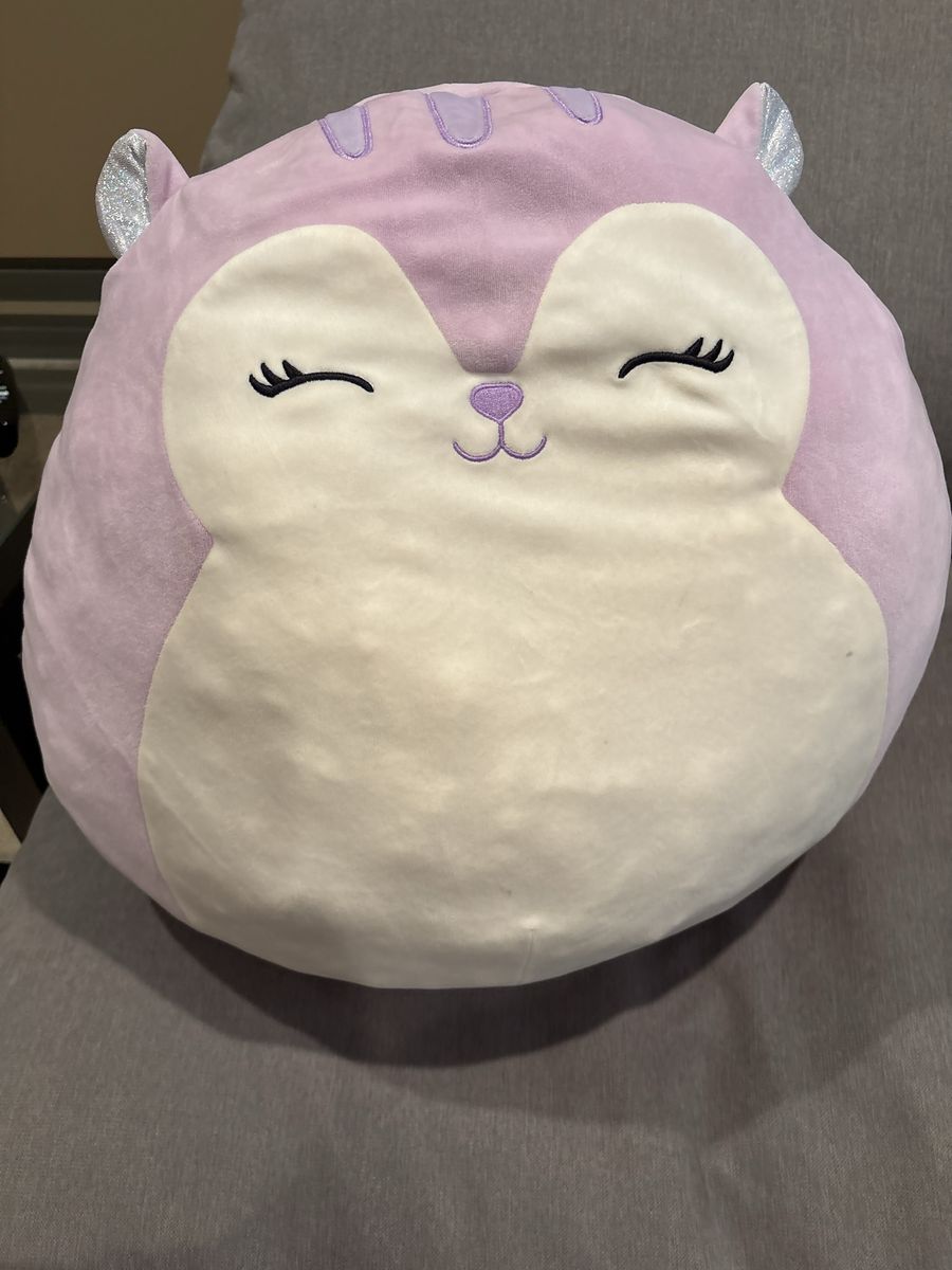 Squishmallows Purple Squirrel Plush Stuffed Animal Toy