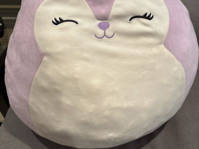Squishmallows Purple Squirrel Plush Stuffed Animal Toy