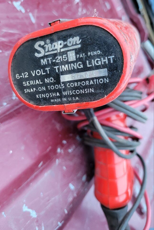 Vintage Snap-On Timing Light